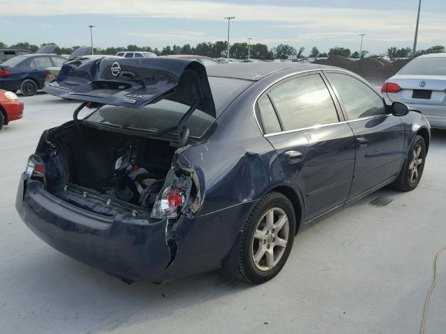 1N4AL11D56N394339 - 2006 NISSAN ALTIMA S BLUE photo 4