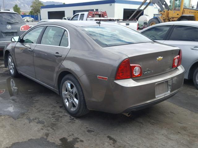 1G1ZC5EB8AF116785 - 2010 CHEVROLET MALIBU 1LT BROWN photo 3