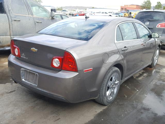 1G1ZC5EB8AF116785 - 2010 CHEVROLET MALIBU 1LT BROWN photo 4