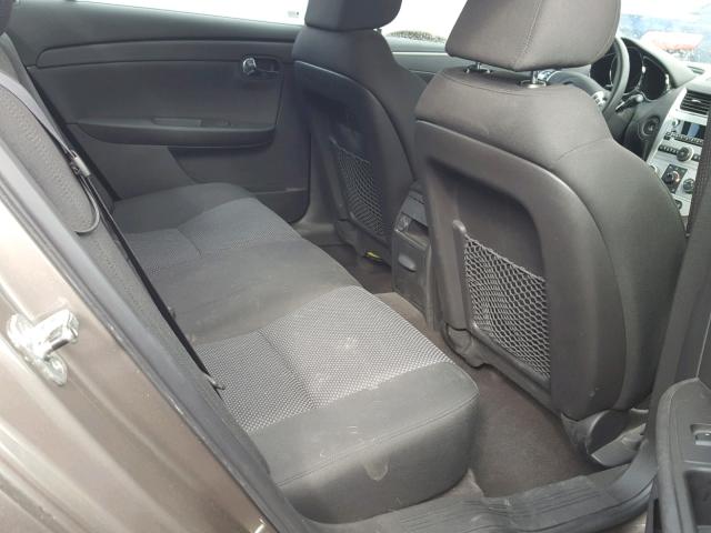 1G1ZC5EB8AF116785 - 2010 CHEVROLET MALIBU 1LT BROWN photo 6