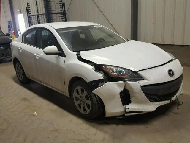 JM1BL1V7XC1561672 - 2012 MAZDA 3 I WHITE photo 1