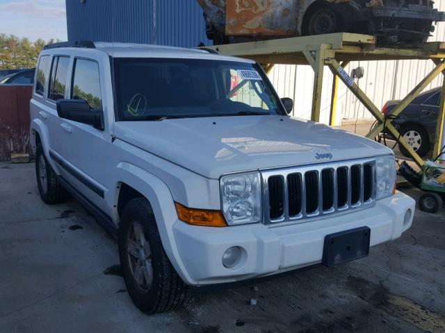 1J8HG48K48C175575 - 2008 JEEP COMMANDER WHITE photo 1