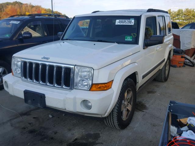 1J8HG48K48C175575 - 2008 JEEP COMMANDER WHITE photo 2