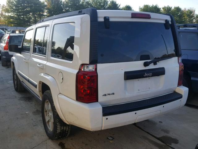 1J8HG48K48C175575 - 2008 JEEP COMMANDER WHITE photo 3