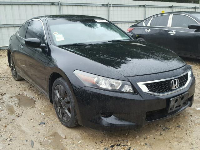 1HGCS12889A026404 - 2009 HONDA ACCORD EXL BLACK photo 1