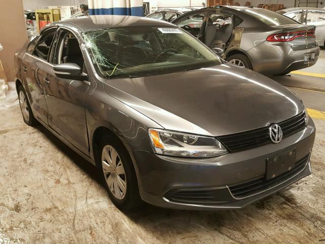 3VWDX7AJ0DM406177 - 2013 VOLKSWAGEN JETTA SE GRAY photo 1