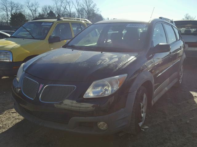 5Y2SL65867Z425424 - 2007 PONTIAC VIBE BLACK photo 2