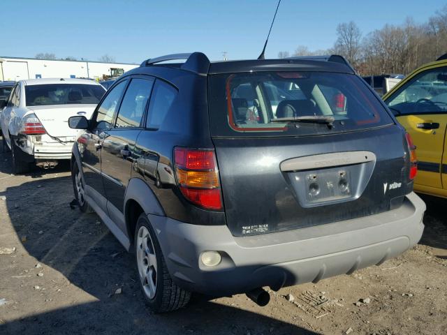 5Y2SL65867Z425424 - 2007 PONTIAC VIBE BLACK photo 3