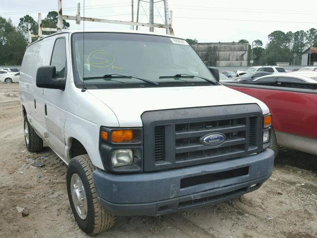 1FTNE2EWXCDA57271 - 2012 FORD ECONOLINE WHITE photo 1