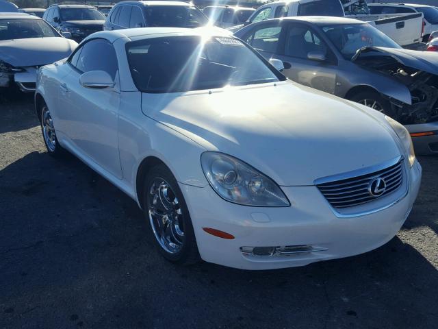 JTHFN48Y969002989 - 2006 LEXUS SC 430 WHITE photo 1