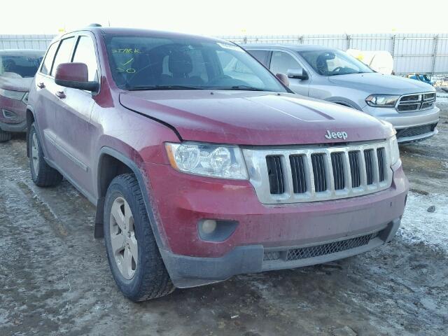 1C4RJFAG1CC229888 - 2012 JEEP GRAND CHER RED photo 1