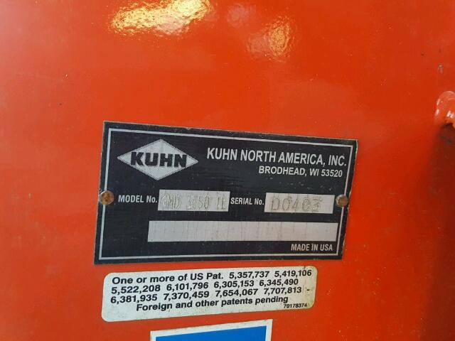 D0403 - 2017 KUHN GYROTEDDER ORANGE photo 10