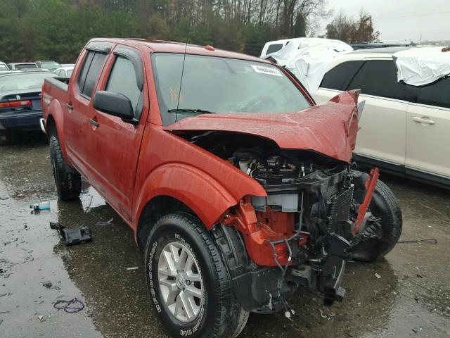 1N6AD0ER0FN708323 - 2015 NISSAN FRONTIER S RED photo 1