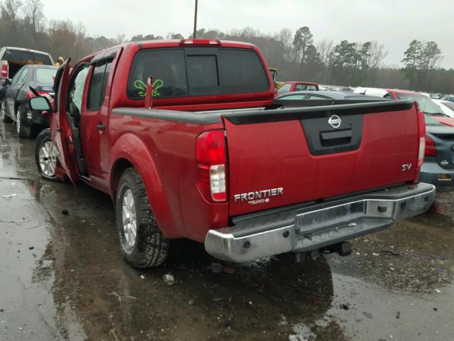 1N6AD0ER0FN708323 - 2015 NISSAN FRONTIER S RED photo 3