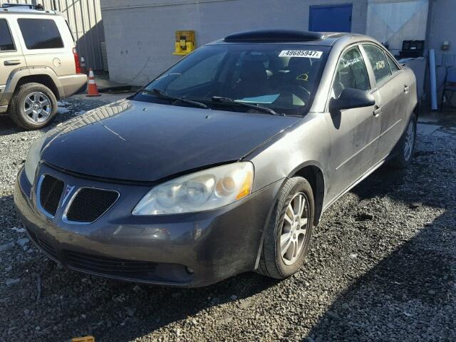 1G2ZG528954117938 - 2005 PONTIAC G6 GRAY photo 2