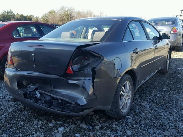 1G2ZG528954117938 - 2005 PONTIAC G6 GRAY photo 4