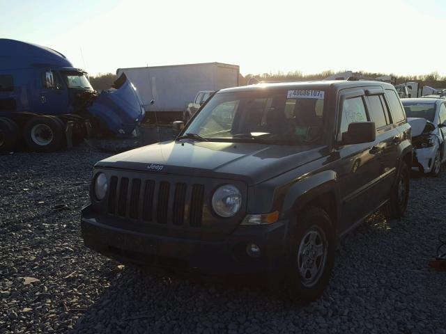 1J8FF28W78D721457 - 2008 JEEP PATRIOT SP BLUE photo 2