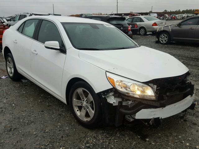 1G11C5SL4FF137828 - 2015 CHEVROLET MALIBU 1LT WHITE photo 1