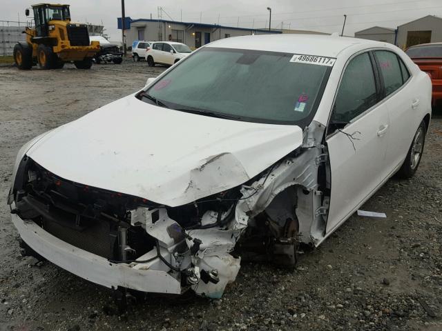 1G11C5SL4FF137828 - 2015 CHEVROLET MALIBU 1LT WHITE photo 2