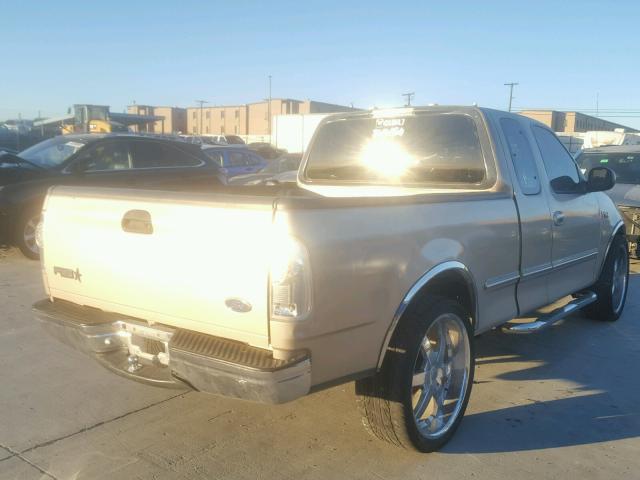 1FTDX1762VKD64509 - 1997 FORD F150 GOLD photo 4