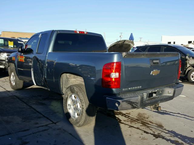 1GCEC19X57Z621968 - 2007 CHEVROLET SILVERADO GREEN photo 3