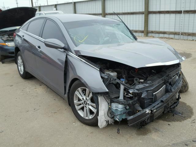 5NPEB4AC3DH793416 - 2013 HYUNDAI SONATA GLS GRAY photo 1