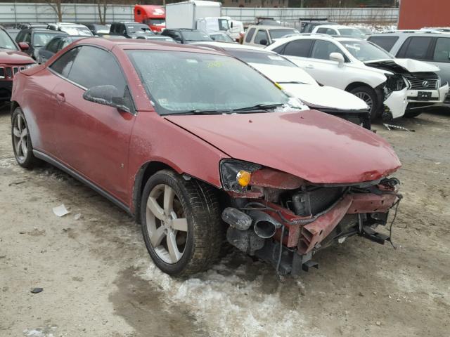 1G2ZH361274157103 - 2007 PONTIAC G6 GT RED photo 1