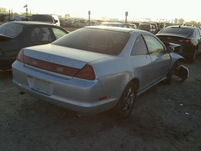 1HGCG2258YA030285 - 2000 HONDA ACCORD EX SILVER photo 4