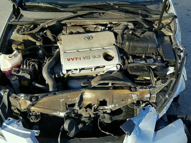 4T1FA38P47U131599 - 2007 TOYOTA CAMRY SOLA SILVER photo 7