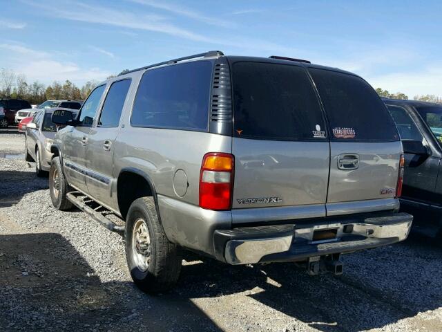 3GKGK26UX3G213699 - 2003 GMC YUKON XL K GRAY photo 3