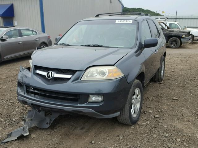 2HNYD18966H535087 - 2006 ACURA MDX TOURIN GRAY photo 2