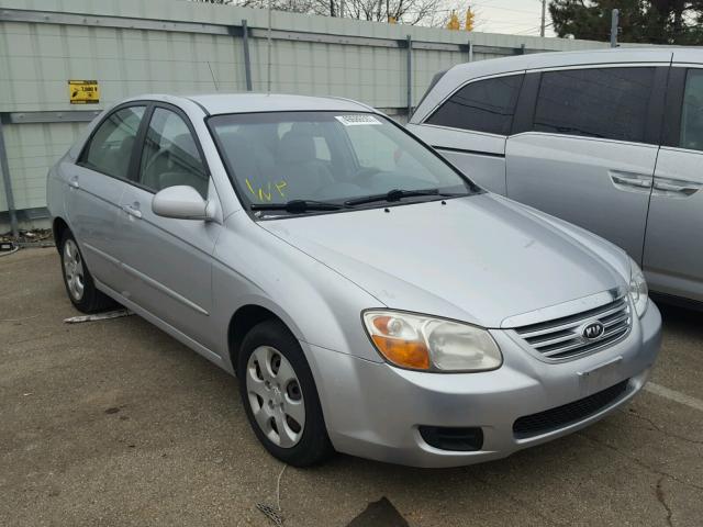 KNAFE121375437508 - 2007 KIA SPECTRA EX SILVER photo 1