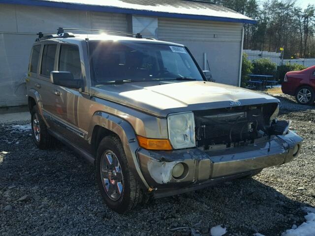 1J8HG58226C280151 - 2006 JEEP COMMANDER ოქროსფერი ფოტო 1
