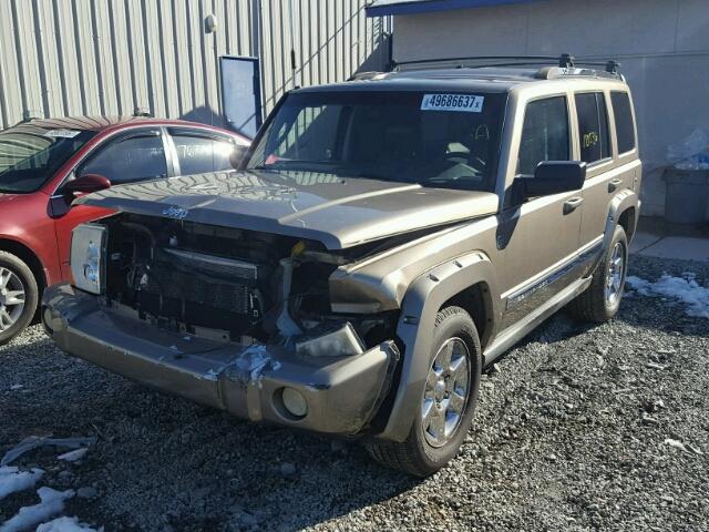 1J8HG58226C280151 - 2006 JEEP COMMANDER ოქროსფერი ფოტო 2
