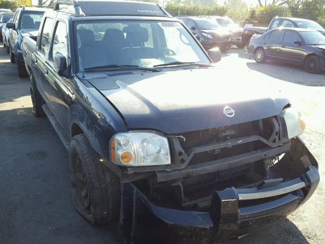 1N6ED27T53C436722 - 2003 NISSAN FRONTIER C BLACK photo 1