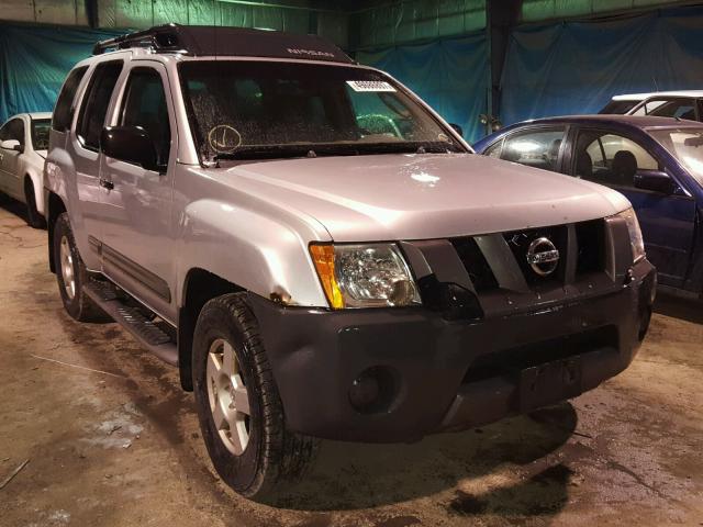 5N1AN08W95C632026 - 2005 NISSAN XTERRA OFF SILVER photo 1