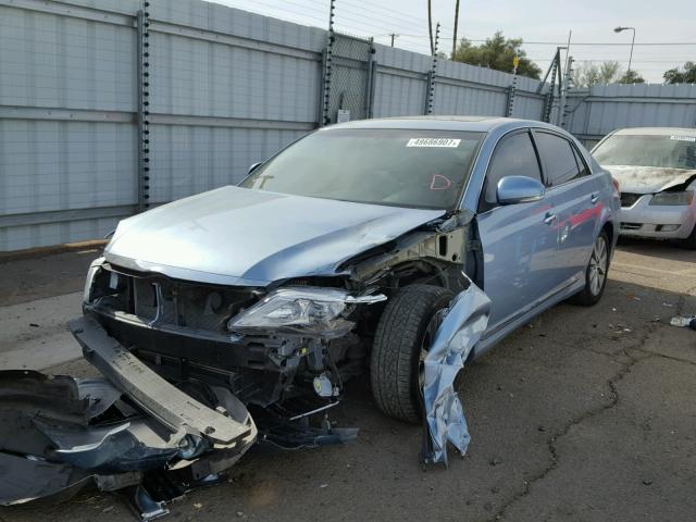 4T1BK3DB8BU436599 - 2011 TOYOTA AVALON BAS BLUE photo 2