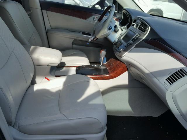 4T1BK3DB8BU436599 - 2011 TOYOTA AVALON BAS BLUE photo 5