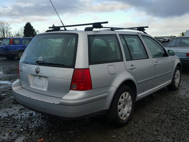 WVWRK61J73W455036 - 2003 VOLKSWAGEN JETTA GL SILVER photo 4