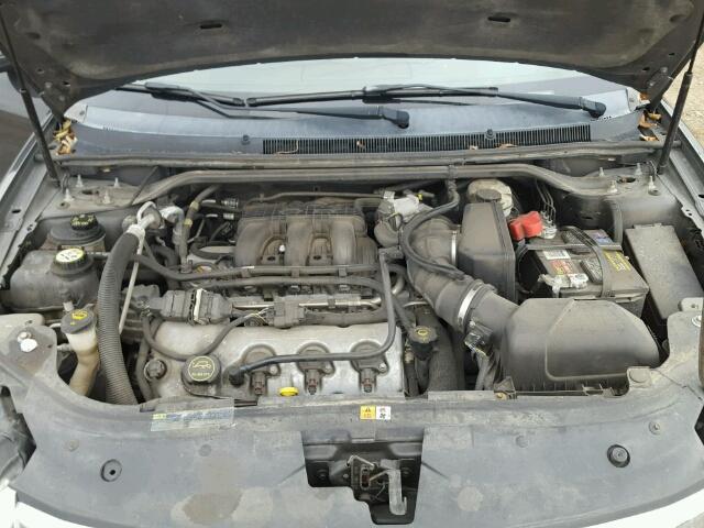 1FAHP24W98G146382 - 2008 FORD TAURUS SEL GRAY photo 7