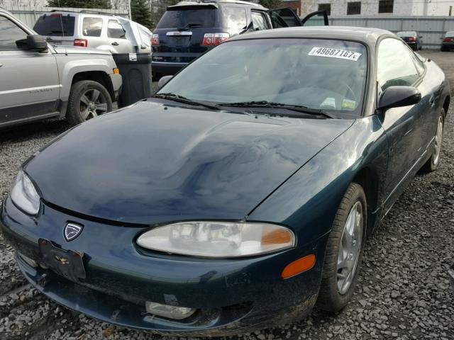 4E3AL54F5SE183708 - 1995 EAGLE TALON TSI GREEN photo 2