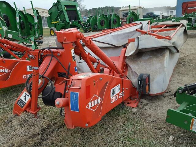 A6004 - 2017 KUHN GMD280 ORANGE photo 2