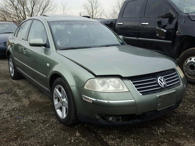 WVWTH63B93P335842 - 2003 VOLKSWAGEN PASSAT GLX GREEN photo 1