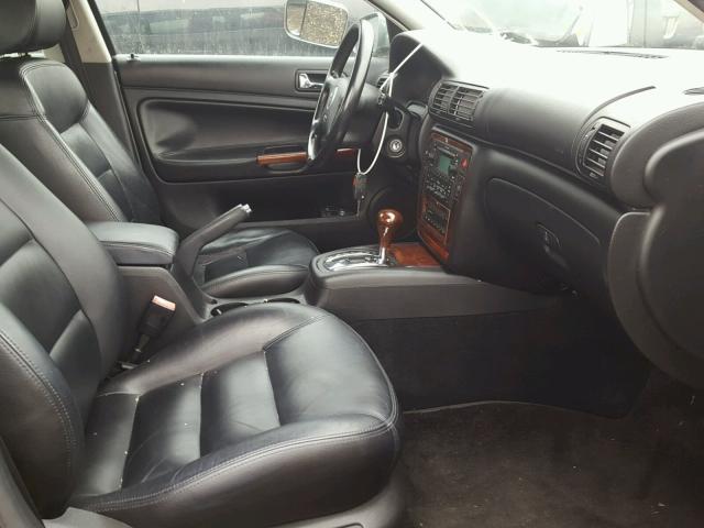 WVWTH63B93P335842 - 2003 VOLKSWAGEN PASSAT GLX GREEN photo 5