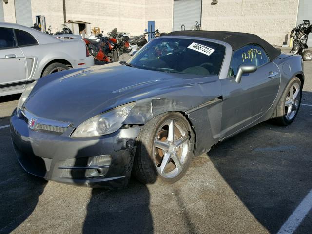 1G8MB35B27Y103742 - 2007 SATURN SKY GRAY photo 2