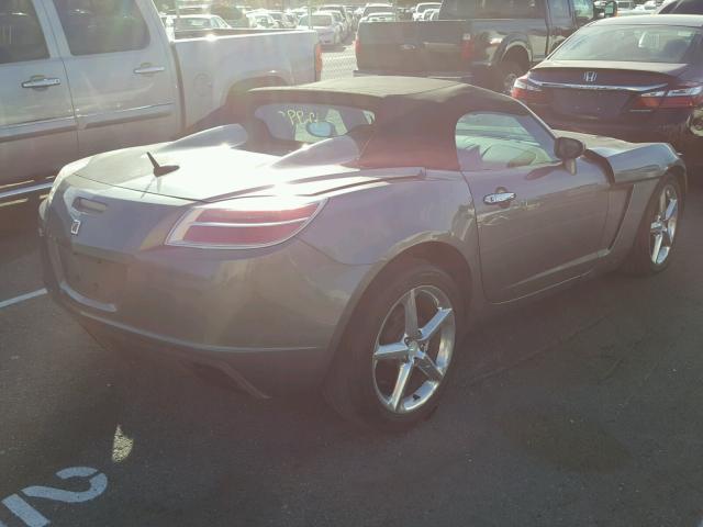 1G8MB35B27Y103742 - 2007 SATURN SKY GRAY photo 4