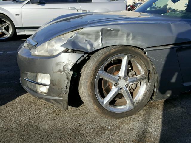 1G8MB35B27Y103742 - 2007 SATURN SKY GRAY photo 9