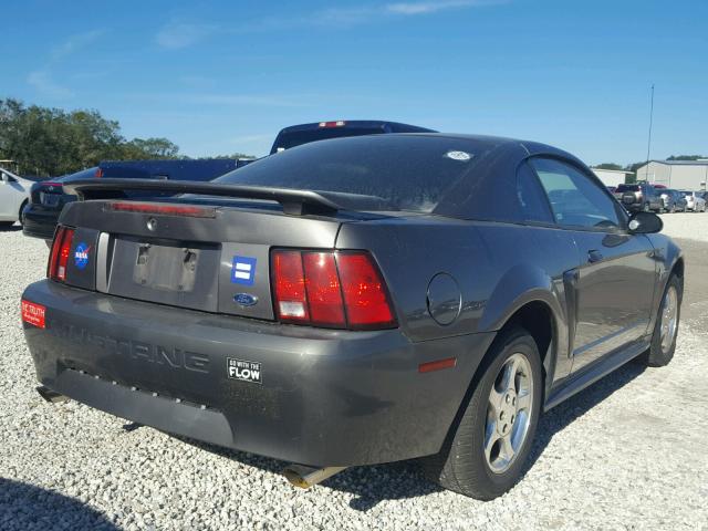 1FAFP40463F356458 - 2003 FORD MUSTANG GRAY photo 4