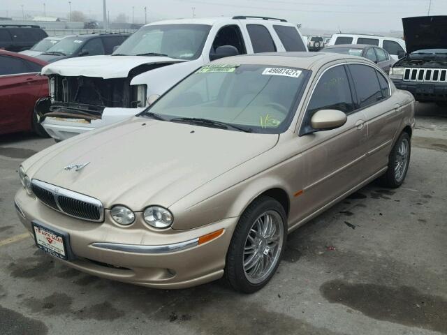 SAJEA51C13WC89209 - 2003 JAGUAR X-TYPE 3.0 TAN photo 2