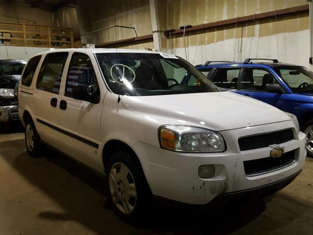 1GBDV13127D174835 - 2007 CHEVROLET UPLANDER I WHITE photo 1